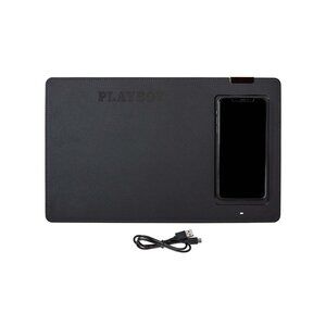 Playboy Wireless Phone Charging Pad Black